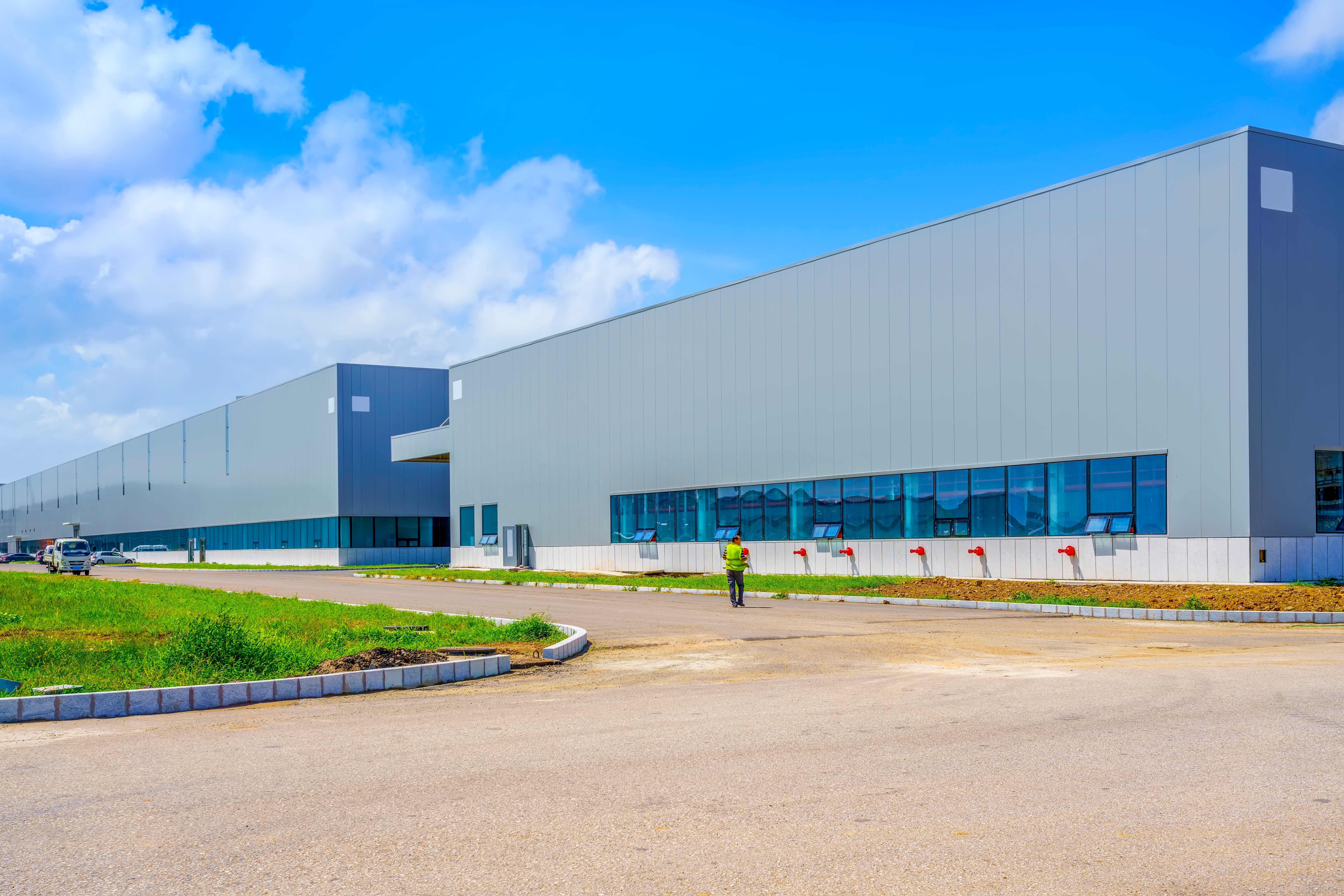 Facility close-up — entrance and loading area